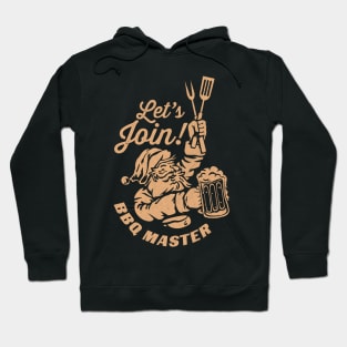 Join BBQ Santa Hoodie